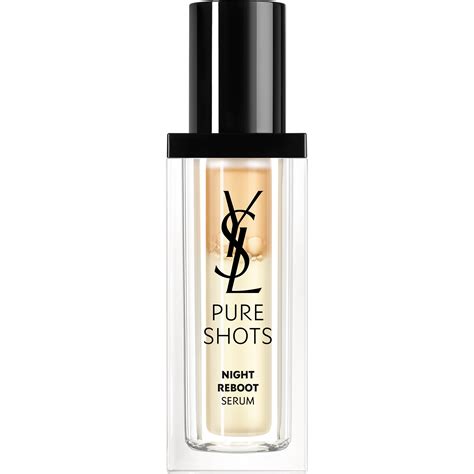 ysl pure shots night reboot serum วิธีใช้|PURE SHOTS NIGHT REBOOT SERUM .